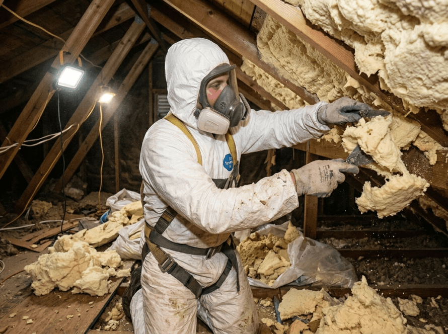 CM Home Solutions Spray Foam Removal