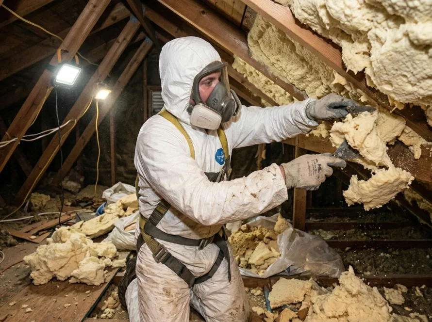 CM Home Solutions Spray Foam Removal
